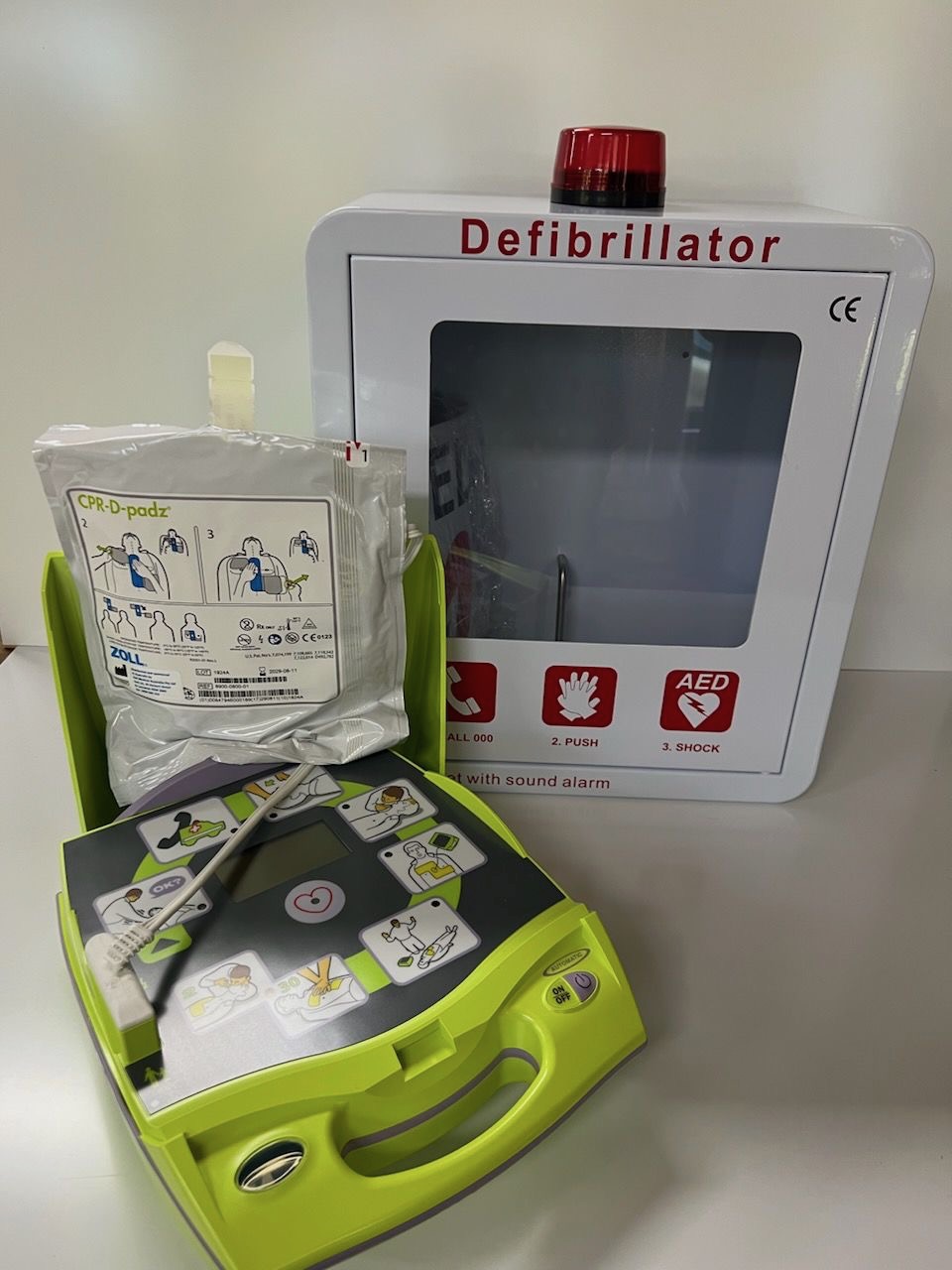Defibrillators installed