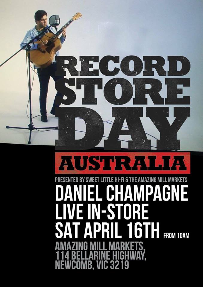 'World Record Store Day' April 16th 2016 at Geelong The Amazing Mill